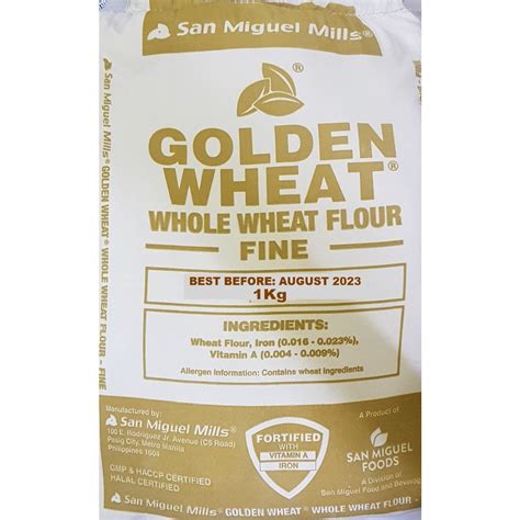 Original San Miguel Whole Wheat Flour 1kg Emperor Bread Flour 1kg