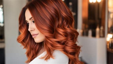 Discover The Trend Copper Hair With Shadow Root Style