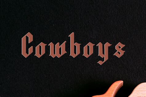 Cowboys Font by Hendrik studio · Creative Fabrica