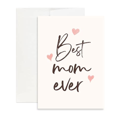 Best Mom Ever Mothers Day Greeting Card For Mom Card Christian Mothers