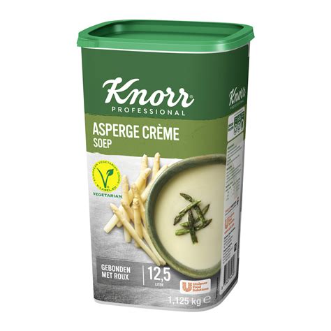 Knorr Potage Creme D Asperges 1 125kg Professional Nevejan