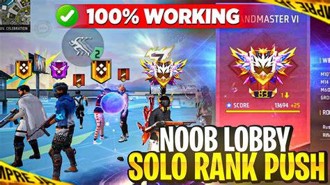 Season 40 Solo Rank Push Tips And Trick How To Get Normal Lobby In Br