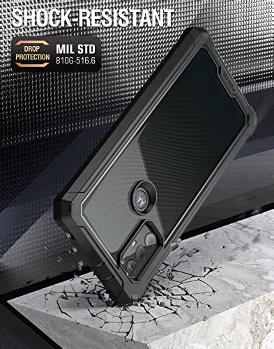 Poetic Guardian Series Case Designed For Motorola Moto G Power 2022 6ft Mil Grade Drop Tested