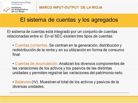 Tablas Input Output Y Contabilidad Regional Ppt Descargar