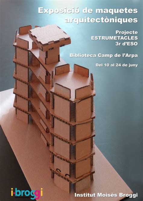 Exposició del projecte Estrumetacles a la Biblioteca Camp de lArpa