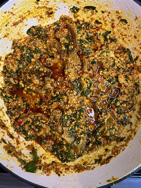 How To Make Authentic Nigerian Egusi Soup Recipe Fried Method