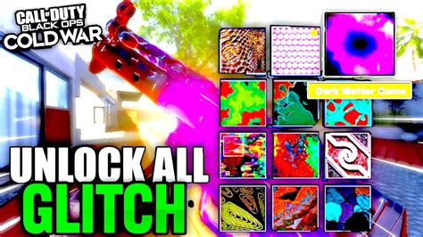 Unlock All Glitch Dark Aether Camo Glitch How To Get Free