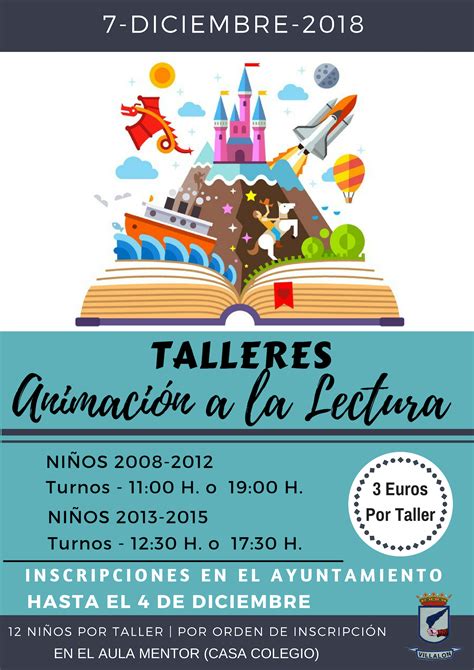 TALLER DE ANIMACIÓN A LA LECTURA