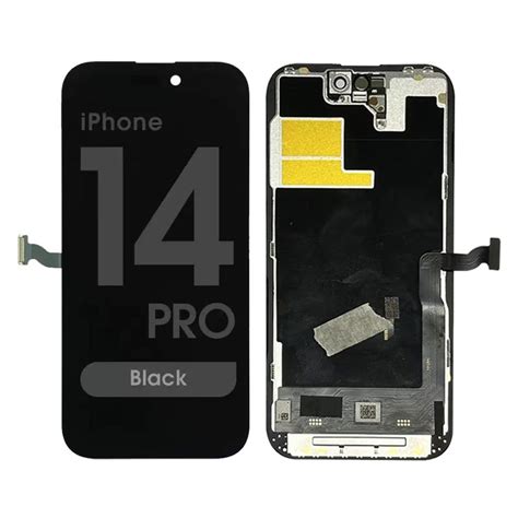 Premium Refurbished - OLED Screen Assembly for iPhone 14 Pro (Black) - Injured Gadgets