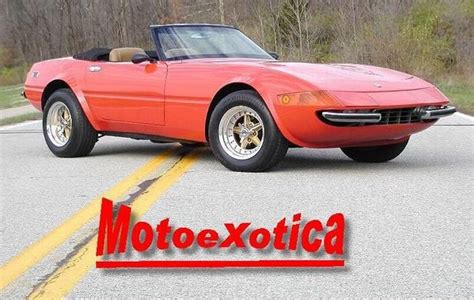 1969 Ferrari Daytona Spyder Replica | Motoexotica Classic Cars