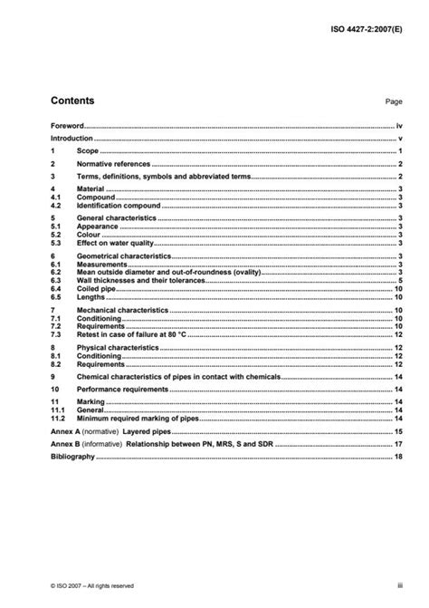 ISO 4427 2 2007 Plastics Piping Systems Polyethylene PE Pipes And