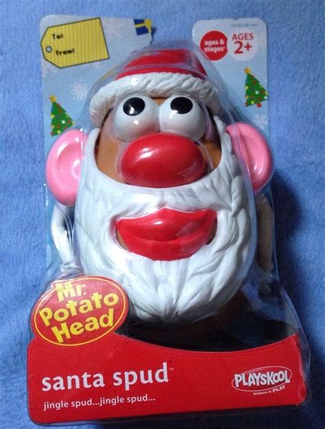 Mr Potato Head Santa Spud Playskool Ages And Stages Hasbro New Disney