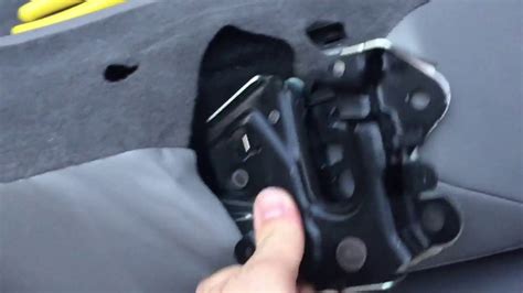 FIX Rear Seat Back Jammed Stuck Won T Fold Down On A 2012 Honda CRV