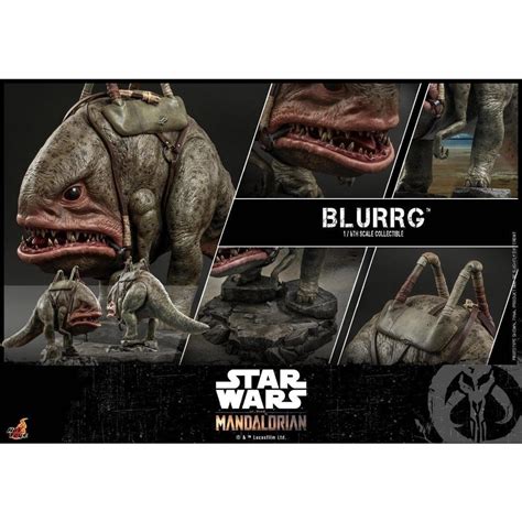 咩咩Q 全新 Hot Toys 1 6 TMS045 星際大戰 STAR WARS 曼達洛人 布勒格獸 Blurrg 蝦皮購物