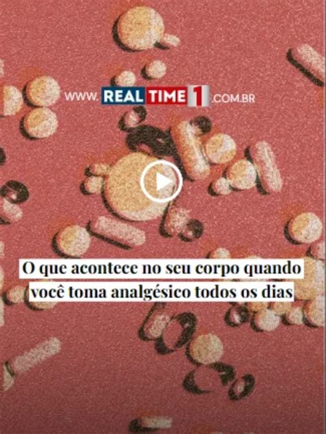 O que acontece no seu corpo quando você toma analgésico todos os dias