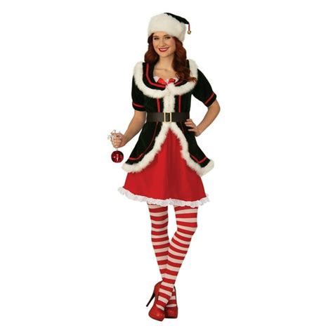 Halloween Deluxe Female Elf Adult Costume - Walmart.com - Walmart.com