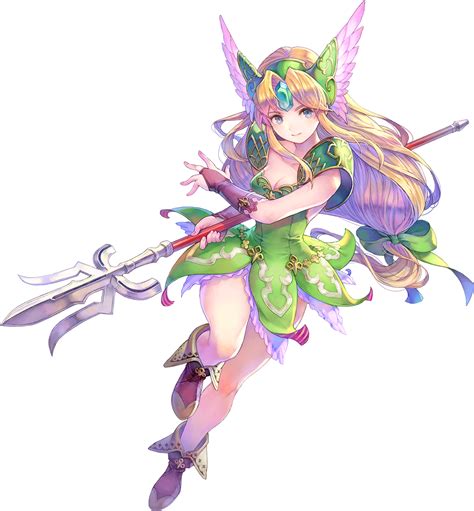 Haccan Riesz Seiken Densetsu Seiken Densetsu 3 Official Art 1girl