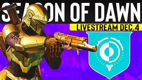 Destiny 2 Season Of Dawn Livestream Symmetry Scout Rifle Saint 14 And Osiris Youtube