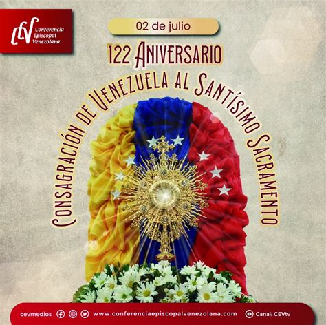 122 Años De La Consagración De Venezuela Al Santísimo Sacramento