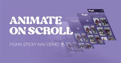 Scroll Effect How To Animate On Scroll In Figma Part
