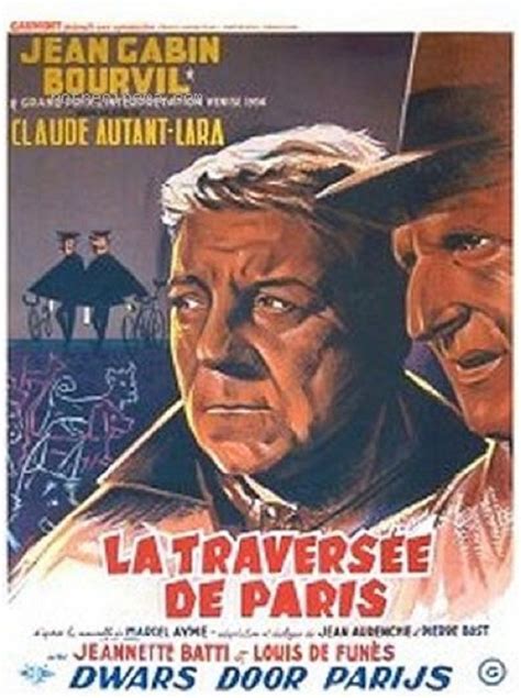 LA TRAVERSEE DE PARIS Film D Amour Bourvil Claude Autant Lara