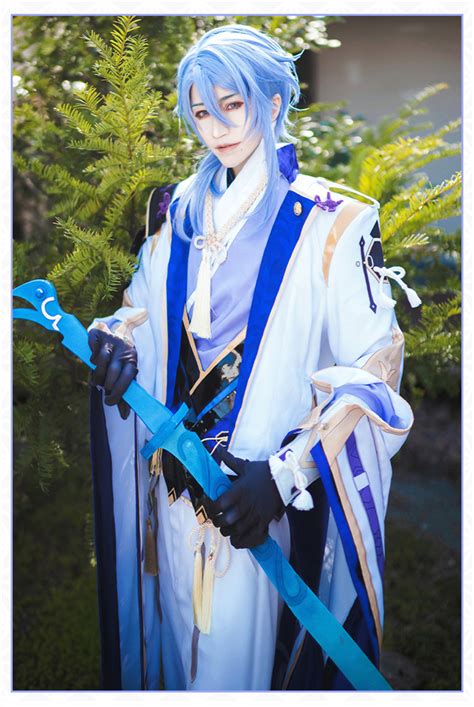 US$ 89.99 - Genshin Impact Kamisato Ayato Cosplay Costume - www ...