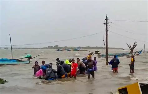 Cyclone Michaung Makes Landfall In Andhra Pradesh Dead In Chennai