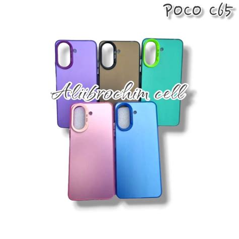 Jual Case Hybrid Imd So Cool Poco C65 Hardcase Terbaru Plate Hologram Shopee Indonesia