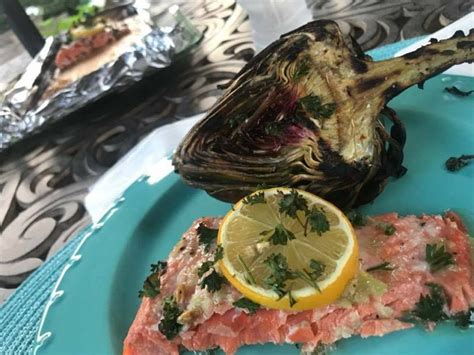 Summer Clean Eating Honey Lemon Garlic Salmon On The Grill Clean Food Crush