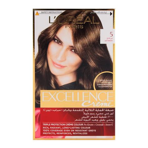 L'Oreal Paris Excellence Hair Color Light Brown 5 | Subtle Allure ...