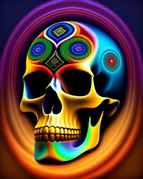 Page 2 | Dark Psychedelic Skull Images - Free Download on Freepik