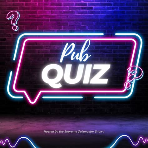 PUB QUIZ FUNDRAISER | ANC