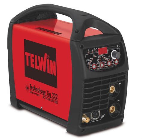 TELWIN TECHNOLOGY TIG 222 AC DC HF LIFT VRD Laboratorio Saldatura