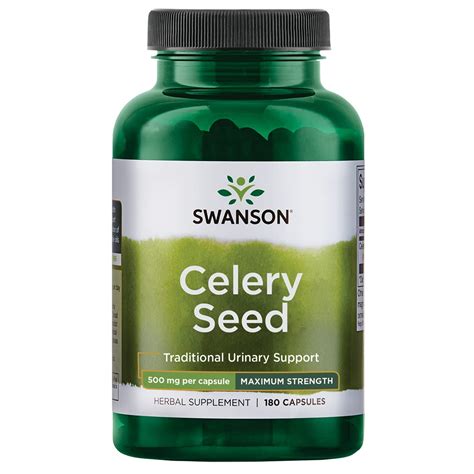 Buy Swanson Celery Seed Extract Cellery Urinary Antioxidant Support Phytos Volatile Oils