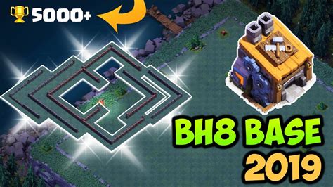 Best New Builder Hall 8 Bh8 Base Wreplay Anti 1 Star Bh8 Base