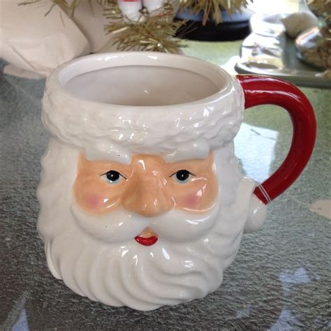 Пин от пользователя Barbara Burns на доске Christmas Santa Mugs