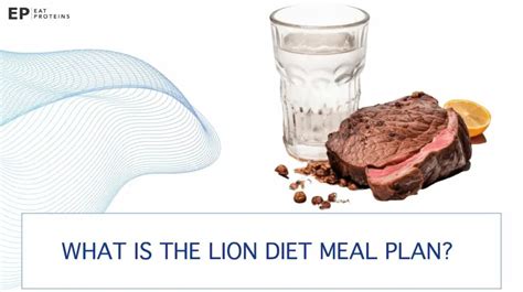 Lion Diet: A Beginner's Guide and Meal Plan