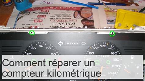 Comment réparer un compteur kilométrique Fiches Auto 24 YouTube