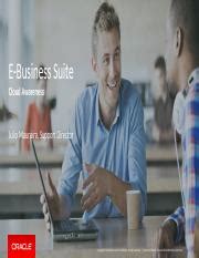 Oracle E Business Suite Support Cloud Options Overview Course Hero