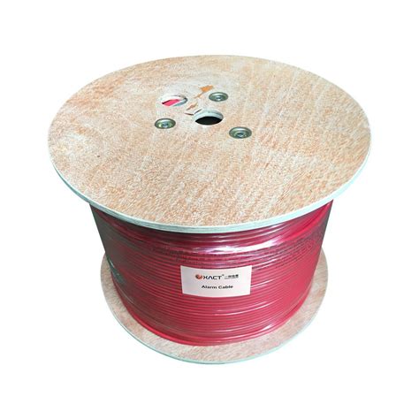 Exactcables Shielded C Mm Solid Copper Conductor Red Pvc Twisted