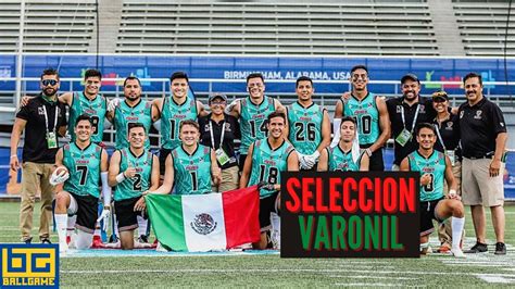 Quedaron A Deber Seleccion Mexicana Varonil Flag Football World