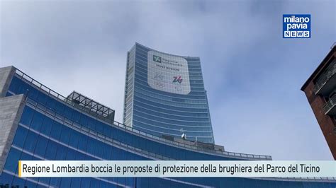 Regione Lombardia Boccia La Proposta Del Sic Per La Brughiera Del Parco