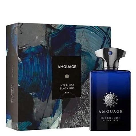 Amouage Men S Interlude Black Iris Eau De Parfum Cologne Oz Ml