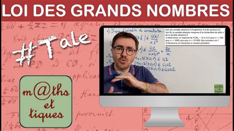 Appliquer La Loi Des Grands Nombres Terminale YouTube