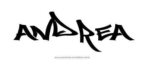 Andrea Name Tattoo Designs