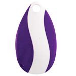 Indiana Spinner Blade Purple With White Stripe Sz