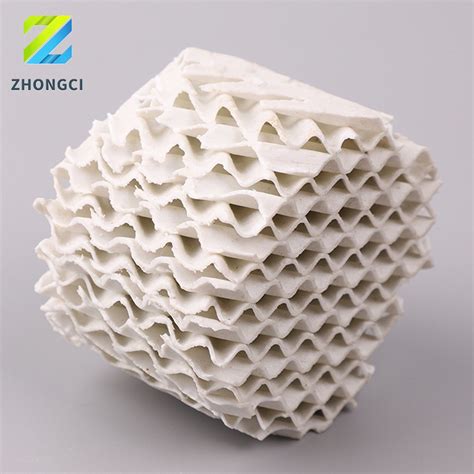 Zhongci High Quality Ceramic Corrugated Plate Structured Packing For