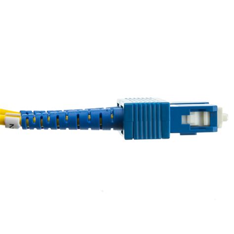 2 Meter SC SC Singlemode Duplex Fiber Optic Cable 9 125