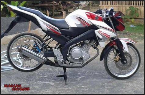 Cara Modifikasi New Vixion Velg Jari Jari 17inc