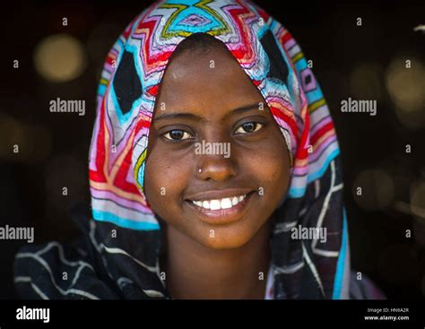 Portrait Afar Tribe Women Afar Banque De Photographies Et Dimages à